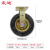 震迪轮子脚轮加厚充气轮工业载重耐磨轮平板车轮DR656橡胶8寸定向轮