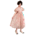 迪士尼（Disney）女童连衣裙夏装小女孩夏季雪纺公主裙夏天中大童洋气夏款儿童裙子 粉色 120cm