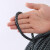 者也 KA 黑色绳子户外货车拉练绳耐磨捆绑打包晾衣绳塑料绳编织绳 14MM*100米