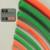 PU绿色圆三角火接聚氨酯粗面/红色光面皮带O型环形工业传动带圆带 粗面绿色12MM/每米价