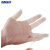 海斯迪克 加厚防滑护指 耐磨乳胶手指套 米白色2.9cm/L码【100只】