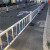 锦安行 JCH-M02-600 城市道路护栏公路锌钢护栏围栏防撞活动护栏 3000*600*300mm（含一栏一柱一底座）