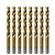 凯普森 高速钢M2镀钛麻花钻头 金属开孔电钻冲击钻头不锈钢麻花钻 1.3mm 50件起订