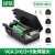 绿联 VGA免焊接头3排15针插头 工程级3+6+9公头DB15转接头适用投影黑色免焊头 胶壳款 VG106-80119
