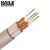 海乐(HAILE)同轴电缆射频线4芯SYV75-2-1*40.34纯铜单股128高编75欧姆200米