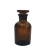 兰诗（LAUTEE）SY4055 试剂瓶 玻璃细口瓶 磨砂口透明小口瓶分装瓶 棕色250ml （2个装)