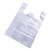 Homeglen 透明白色加厚食品塑料袋一次性打包胶袋 18*28cm 500个