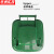京洲实邦【红色有害垃圾50L】新国标户外塑料垃圾桶ZJ-0001