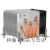 青梅QM2UB服务器2U散热器1151CPU散热器4热管双滚珠温控20112F136 QM2UACU(Intel 2011 正方形)
