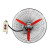 顶卓电气（DINZOO）防爆工业牛角扇餐厅壁式挂式电风扇调速摇头扇 FB/BTS-500壁挂式220V