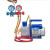 鸣固 旋片式气泵单双级小型真空泵 冷柜空调制冷贴合机用真空泵 RS-1单级泵加铜阀双表