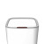 兰诗（LAUTEE）LK1010 智能感应垃圾桶带盖纸篓夹缝卫生桶 11L米白色方形电池款