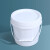 工业级水桶塑料桶密封桶油漆桶油墨桶胶桶桶小桶大桶机油桶带盖带提手白色0.5-50L升KG公斤 20L加厚带盖（配铁提手）