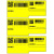 兄弟（brother）TD-9040-500Y黄色标签纸 90X40mm光路标签/末梢皮缆标签/刀型标签 500张/卷（预印/空白）