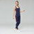 浩沙（hosa）运动背心女速干透气跑步健身上衣修身显瘦瑜伽服 藏蓝上衣（有胸垫） M(高158-163cm/重45-53KG)
