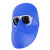 聚远 JUYUAN 面罩  头戴电焊面罩 头戴式 氩弧焊工面具眼镜蓝色护脸焊接眼镜1个价