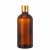 玻璃分装瓶空瓶液体精油小酒瓶密封小样品瓶子药水瓶定制LOGO便携 20ml透明（连体内塞）
