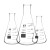 沸耐笙 SY-0047 耐高温具塞定碘直口广口三角烧瓶锥形瓶实验 150ml 1件