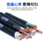 竹江 国标YJV电力电缆线铜单芯电线  4芯*6平方（1米）