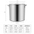 煮培养基专用桶 全不锈钢桶 圆桶 加厚不锈钢3.5L/5L/10L 容量约5升
