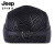 吉普（JEEP）帽子男士羊皮帽秋冬季暖防寒鸭舌帽时尚休闲棒球帽男帽A0669