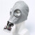 LISM高效防毒全面具喷漆化工防毒面具消防工业农药全面罩鬼脸三件套59 普达面罩+0.5米管+3号罐