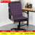 加热坐垫办公室座椅垫取暖小电热毯坐垫发热椅垫暖垫电的 45x90cm靠背一体-紫色方格款