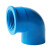 语塑 塑料给水管配件 蓝色塑料内丝角弯 De20 一个价 定制