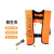 承豆 自动充气救生衣 大浮力漂流服便携式船用气胀式救生衣 自动橙色