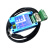 USB转RS232 485 422 TTL转换器CAN高速隔离DB9串口线抗扰防雷 UIC2300 串口线DB9公头螺栓