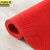 京洲实邦 红色1.2米×15米整卷 熟胶加密镂空防滑地垫游泳池洗手间地毯JZSB-9066
