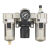 气动调压过滤器气源处理器三联件AC2000-02 4000-04油水分离器 AC5000-06(差压排水)