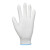 霍尼韦尔（Honeywell）劳保手套10付/包 白色PU涂层涤纶工作防护3级耐磨WE211G2CN 8码