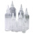 恒辉模型油漆/溶剂/洗笔液存放耐腐蚀塑料空瓶带盖尖嘴瓶jzkp 15ML