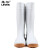 莱尔 防化靴 PVC高筒耐酸碱/耐腐蚀/耐油/防水/防滑白色食品级雨鞋 白色食品靴SF-11-03 37 