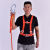 定制适用五点式高空安全带户外作业安全绳套装国标保险电工腰带工 欧式缓冲单小钩2米