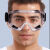 罩防毒面具生化防护面罩电焊呼吸器喷漆化工气体囗罩专用 防毒配件防雾大眼罩