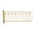 锦安行 JCH-HJH-1200G 黄金护栏市政护栏马路隔离栏人行道防撞围栏 一网一柱 高度1.2m 长3.1m 厚1.0mm
