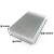 定制铝散热片功放散热器大功率密齿铝型材散热器DIY定制 100*60*18单切白色