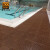 爱柯部落 疏水防滑垫 PVC自由拼块地垫30×30cm×13mm泳池卫生间防滑地板 棕色定制111002