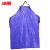 冰禹 劳保围裙 PVC防水围裙 防油耐酸碱围裙 清洁工作 蓝色PVC AA13511