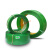 定制自动打包机用热熔打包带 PET塑钢带绿色手工钢塑带1608型议价 宽19mm厚1.0mm(800米)20kg
