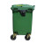 舒弗 移动垃圾箱 户外塑料加厚 垃圾桶 一个价 660L加厚铁手柄