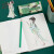 中国国家博物馆十二金钗填色笔记本套装彩铅笔书签记事本学生涂鸦本文创生日礼物创意国潮学生教师节