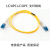电信级光纤跳线尾纤 LC-LC(UPC) 单模双芯双工 Φ2.0跳纤光纤线 15米