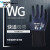 多给力（WonderGrip）劳保丁腈浸胶手套园艺维修搬运耐磨防油灵巧WG-550藏青色M12双/彩袋定做