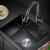 黑色纳米04不锈钢洗菜盆吧台手水槽台下盆厨房嵌入式单槽小 *0配抽拉双功能冷热龙头