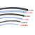 适用国产压电写真机墨管UV机喷绘机平板打印机喷码机管道 供墨管 5mm*m(硅胶管黑色UV 1米)