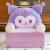屹曼尚冉卡通儿童折叠沙发宝宝加长座椅凳子男女孩阅读角公主懒人小沙发椅 库洛米(紫色)_三层折叠1.2米