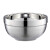 YZY-WBXUG 双层隔热304不锈钢碗  金属色  单位个 13cm